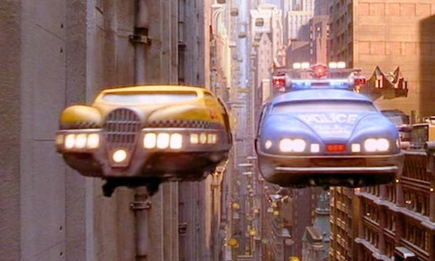 Взгляд на будущее летающих автомобилей от создателей фильма «Пятый элемент».